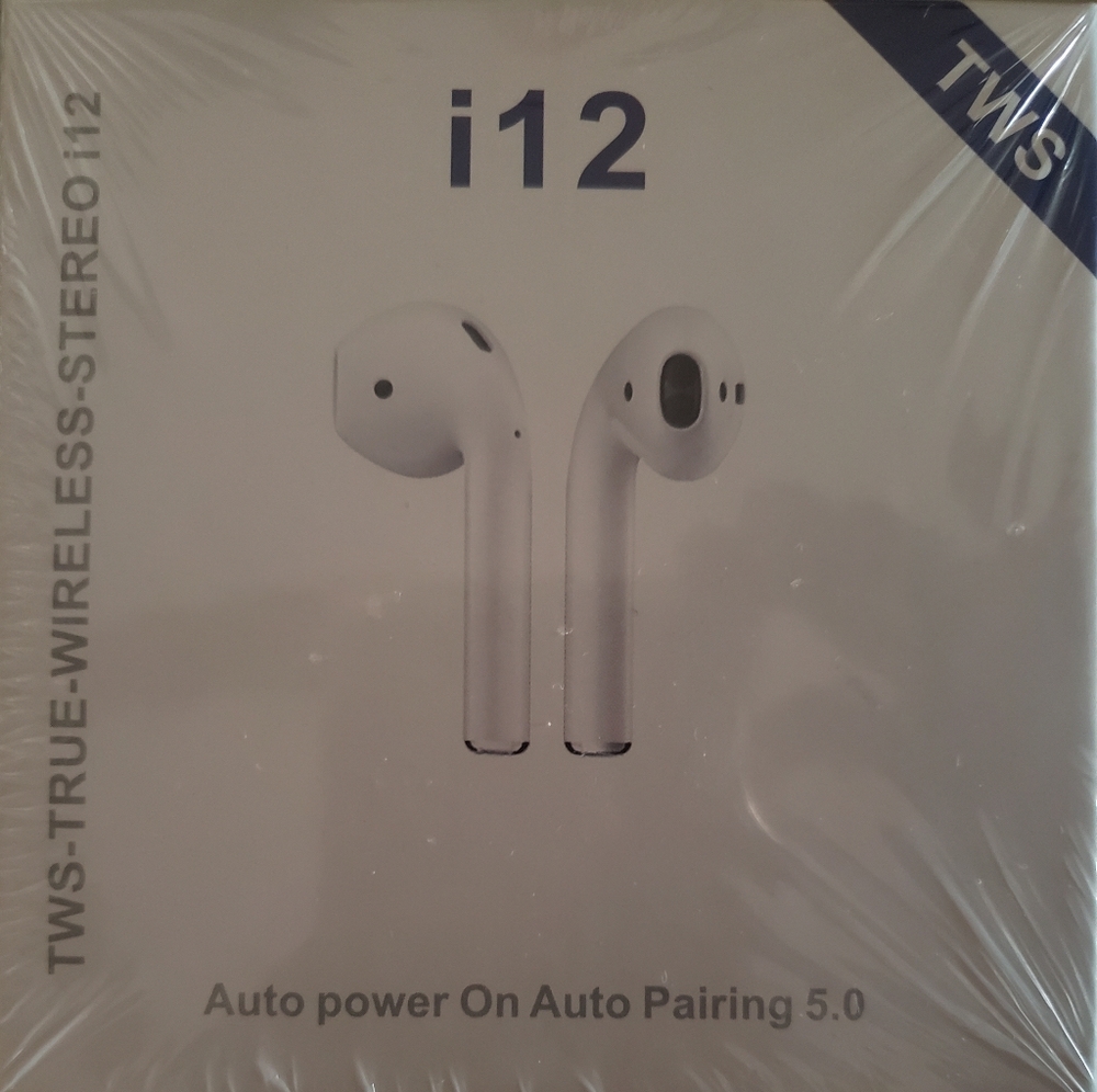 TWS i12 WIRELESS BLUETOOTH NOISE CANCELLING EARBUD SET